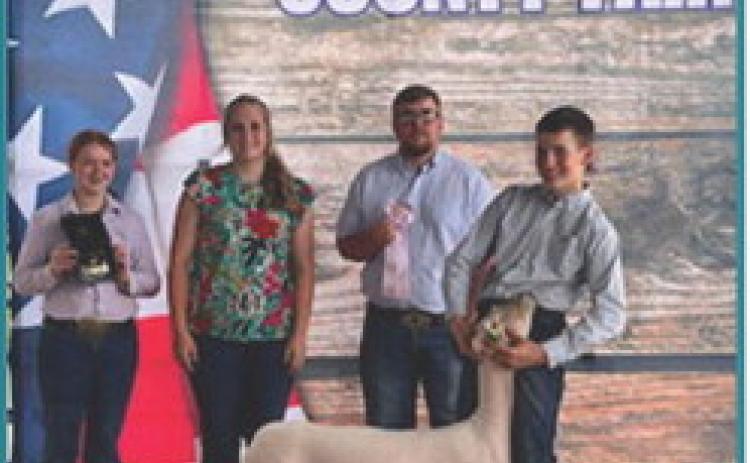 Reserve Champion Breeding Ewe – exhibited by Zach Marcy