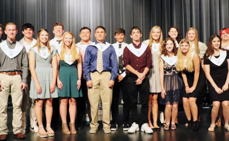 National Honor Society Inducts New Members