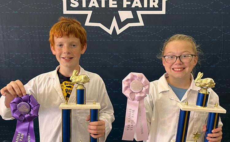 Local 4-H Members Earn Top Honors at Kansas State Fair