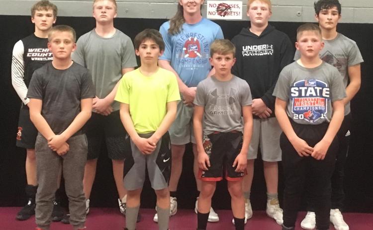 Leoti Takedown Club Wrestlers Earn District Championships and Berths at Kids State