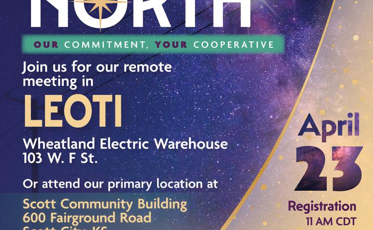 “True North: Our Commitment, Your Cooperative” at Wheatland Electric’s 2025 Annual Meeting on April 23