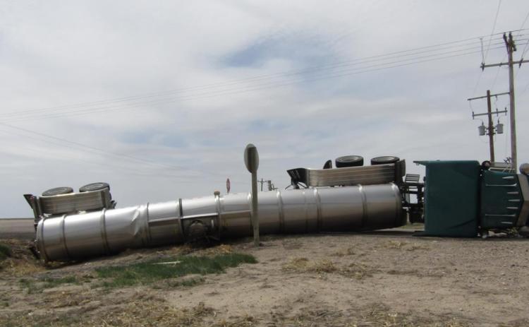 Truck Falls Down...Doesn't Go Boom!