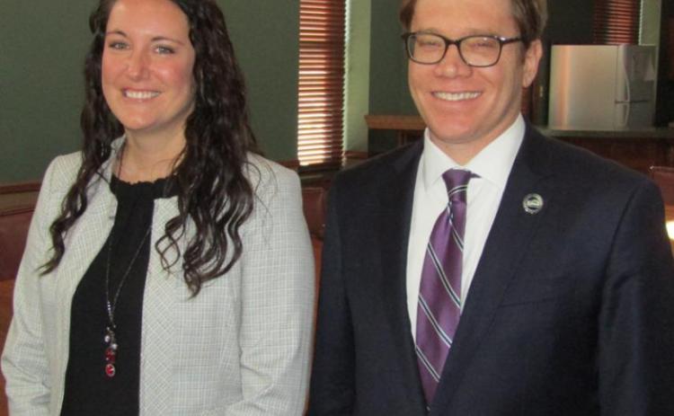 Lt. Governor Toland Visits Leoti