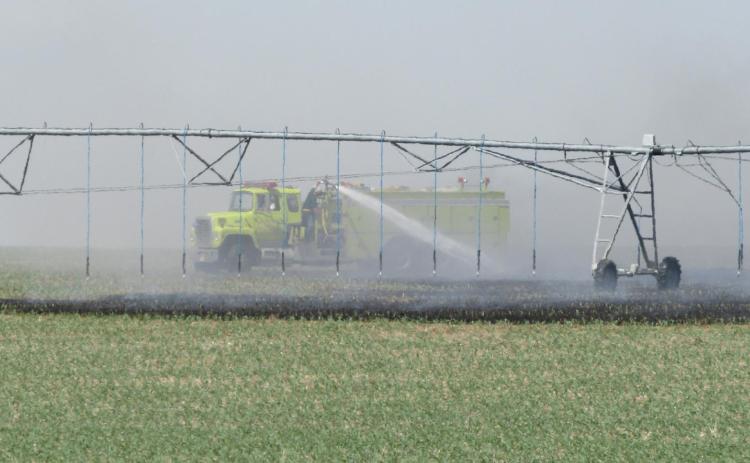 LVFD Make Quick Work of Field Fire Tuesday