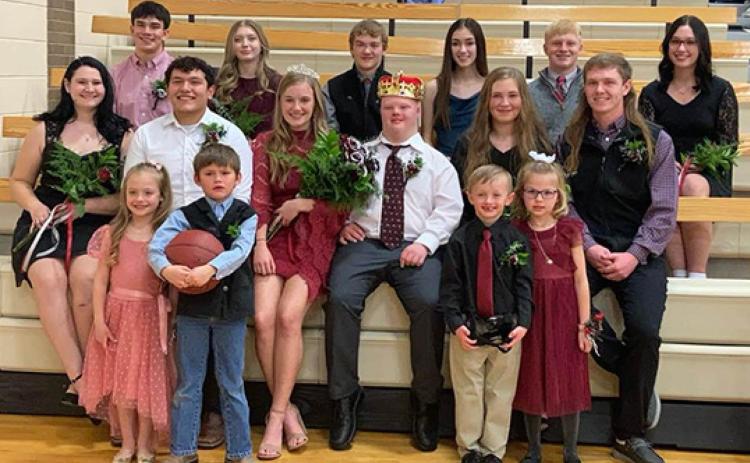 2022 Winter Homecoming Court