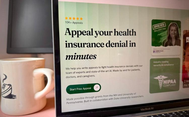 As states continue to curb health insurers’ use of artificial intelligence, patients and doctors are arming themselves with AI tools to fight claims denials, prior authorizations and soaring medical bills. (Photo by Anna Claire Vollers/Stateline)