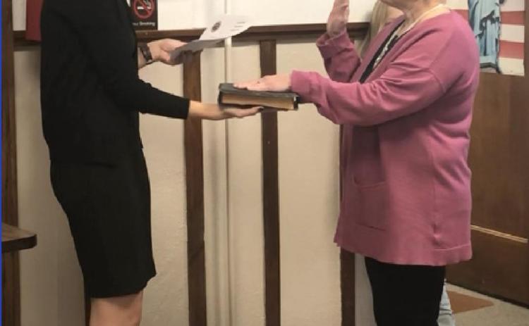 Scenes from a Swearing In