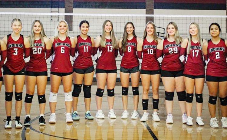 Lady Indians Volleyball Season Ends at Regionals