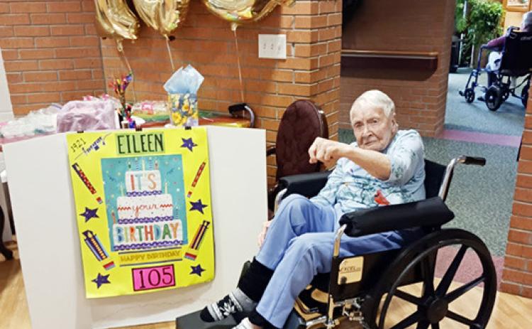 Eileen Schwindt Celebrates 105th Birthday
