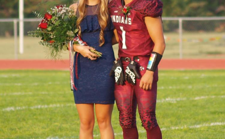 Ally Wiggs and Tristen Porter were crowned the 2021 Fall Homecoming Queen and King on Friday, September 10.