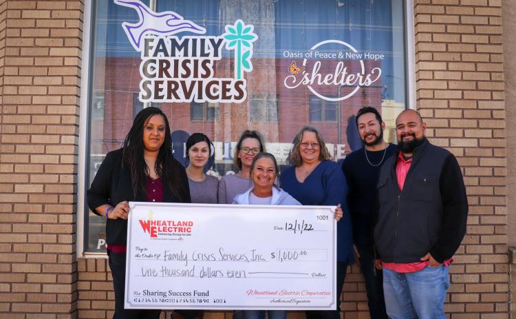 Wheatland Electric Awards $2,000 in Sharing Success Funds