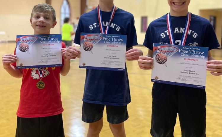 Geyers show skills in Free Throw Contest