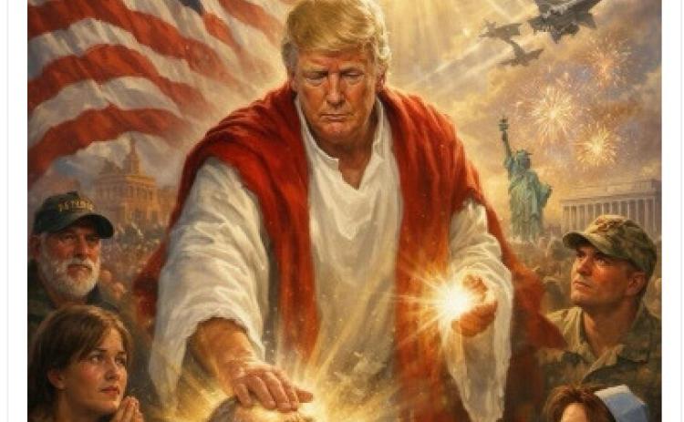 Blasphemy or Trump being Trump?