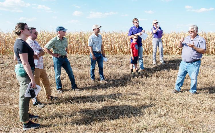 NASA scientists visit Kansas farm on information seeking mission