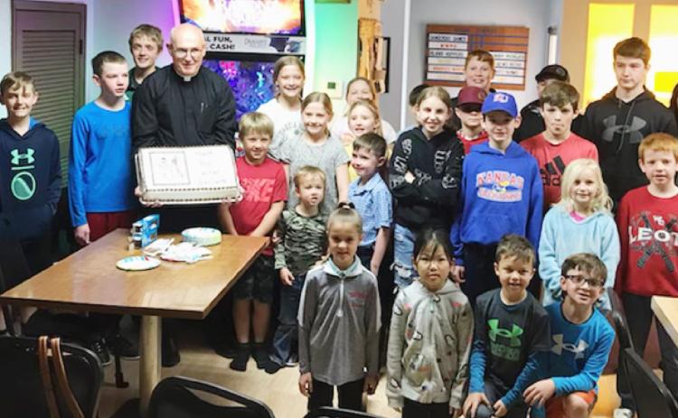 Altar Servers Thanked with Games & Goodies