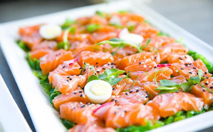 Sesame is often added to many foods, such as sushi.