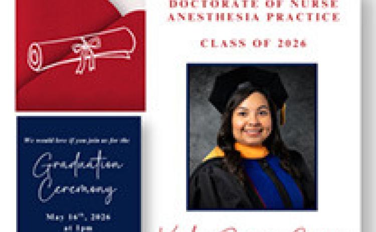 Romero Earns Doctorate of Nurse Anesthesia Practice