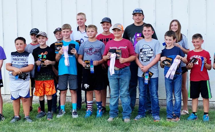 4-H Shoot participants