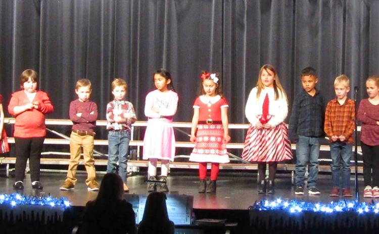 Wichita County Elementary School Rings in Holiday Season with Annual Program
