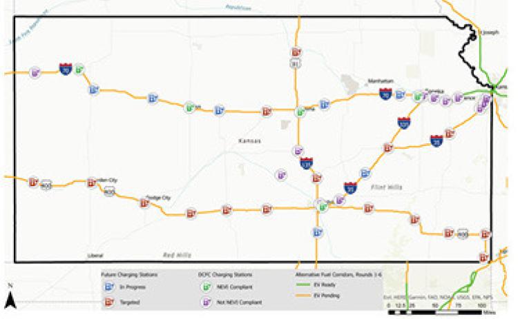KDOT to receive $39.5M for next 5 years to build EV charging infrastructure